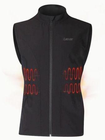 ТермоЭлектроЖилет LENZ Heat Vest 1.0 Men (Мужской; XL; Black)